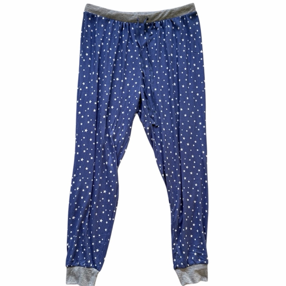 PILLOW TALK Blue Night Star Jogger Pajama Set - Picture 3 of 5